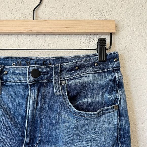 HALE by AG Drew Sculpted High Rise Skinny Crop Jeans with Studs - Picture 3 of 15